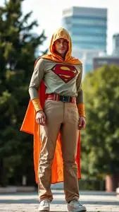 Generic Superhero Costume face swap