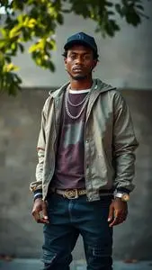 Ghetto Outfit Guy face swap
