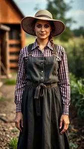 knee length dresses for ladies Persephone Dress  Lady Farmer Marketplace