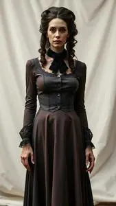Lillian Munster Costume face swap