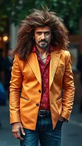 Lionel Richie Fancy Dress Costume face swap