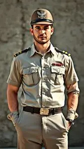 Man Sergeant Adult Costume face swap