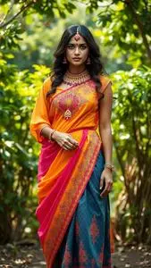Kalika Mata Fancy Dress face swap
