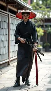 Katana Fancy Dress face swap