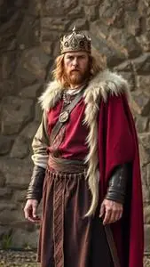 King Lionheart Costume face swap