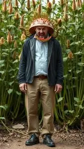 Man Eating Venus Fly Trap Plus Size Costume face swap