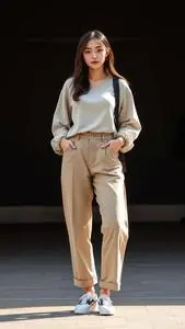 Millennial Outfit Female face swap