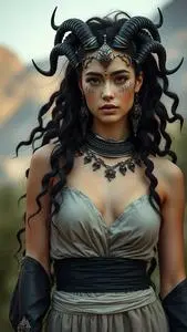 Nyx Goddess Night Costume face swap