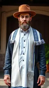 Mordechai Purim Costume face swap