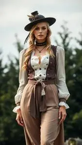 Marie Claude Bourbonnais Costume face swap