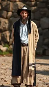 Rabbi Adult Costume face swap