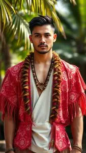 Polynesian Costume Male face swap
