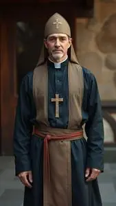 Priest Outfit Costume face swap