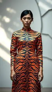 Tiger Dress Fancy Dress face swap