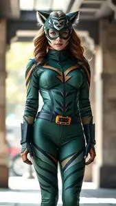 Tigress Young Justice Costume face swap