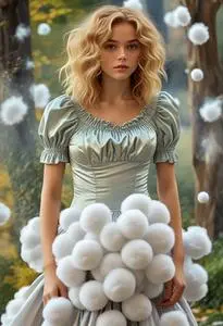 Blow Ball Costume face swap