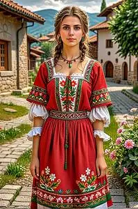 Bulgarian Traditional Clothing face swap