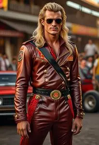 Cannonball Run Captain Chaos Costume face swap