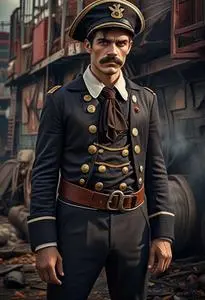 Capn Stinker Costume face swap