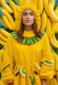 Chiquita Banana Lady Costume face swap
