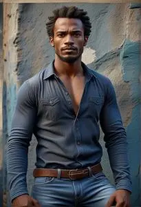 Django Blue face swap