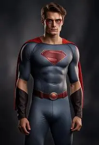 Customize Your Own Superhero Suit Costume face swap
