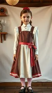 Alices Bakery Toddler Rosa Classic Costume face swap