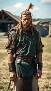 Celtic Warrior Costume Male face swap