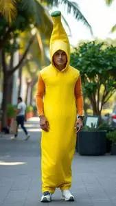 Chiquita Banana Costume face swap
