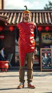 Kevins Famous Chili Costume face swap