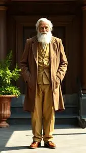 Sigmund Freud Costume face swap