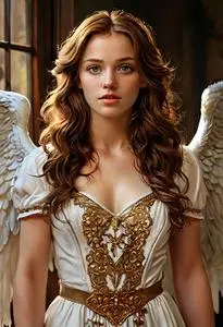 Angel Gabriel Costume face swap
