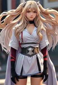 Anime Hero Costume Female face swap