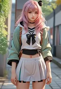 Anime Outfit Costume face swap