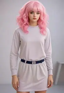 Anime Wigs Costume face swap