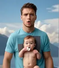 Baby Blow face swap
