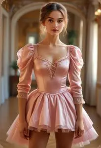 Ballerina Felicie Costume face swap