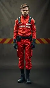 Ambulance Fancy Dress face swap