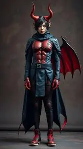Bomb Devil Cosplay face swap