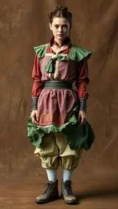 Cabbage Fancy Dress face swap