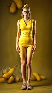 Chiquita Banana Lady Costume face swap