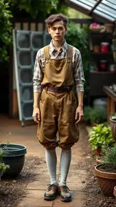 Gardener Fancy Dress face swap