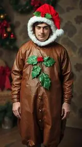 Adult Christmas Dress Face Swap