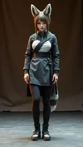 Kitsune Cosplay face swap