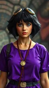 Adult Dora Costume face swap
