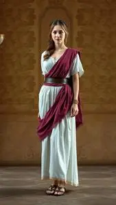 Roman Woman Fancy Dress Face Swap