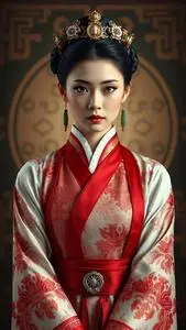 Edo Bride Outfit face swap