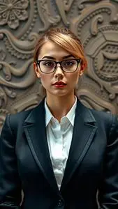 Millennial Office Wear face swap
