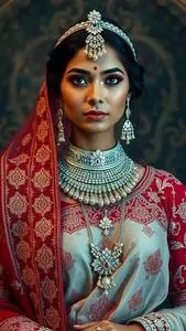 North Indian Wedding Dress face swap