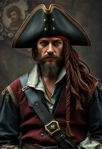 Actual Pirate Clothing face swap